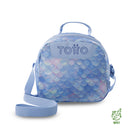 Lonchera Térmica para Mujer Borrador Mediano Azul