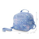 Lonchera Térmica para Mujer Borrador Mediano Azul