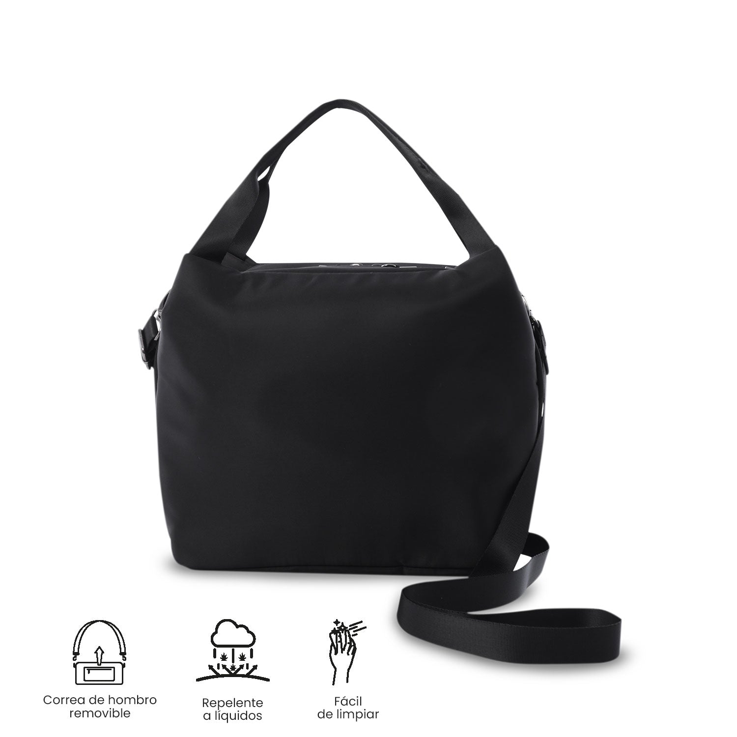 Lonchera Ejecutiva Roxanne Térmica Negra