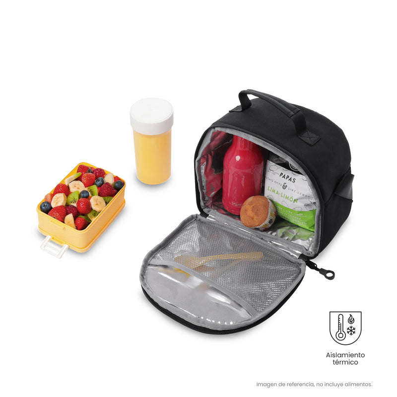 Lonchera Térmica Anori Color Negra