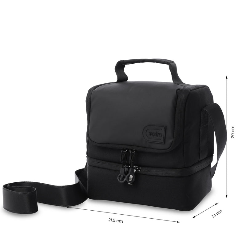 Lonchera Térmica para Almuerzo Quipi Color Negra