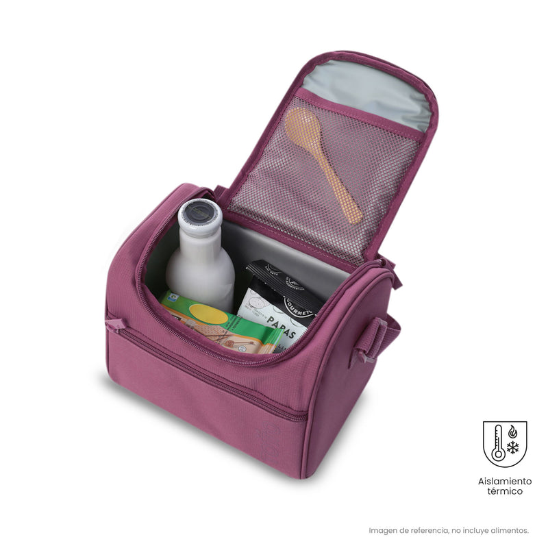 Lonchera Térmica Miletto Color Rosada