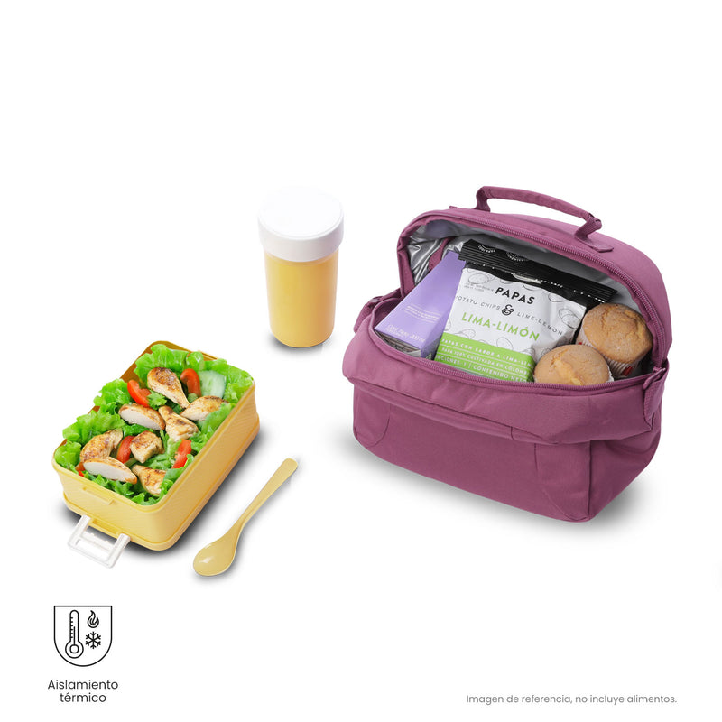 Lonchera Térmica Trik Color Rosada