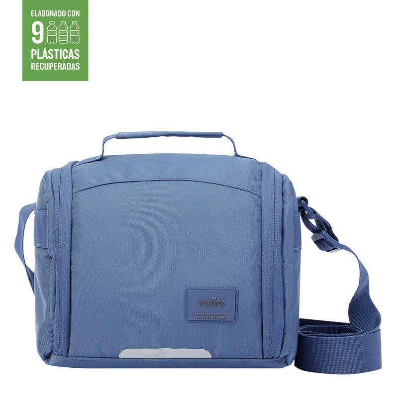 Lonchera Grafito Ecofriendly para Hombre Azul