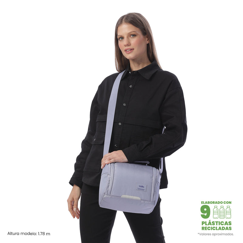 Lonchera Térmica Grafito Color Morada