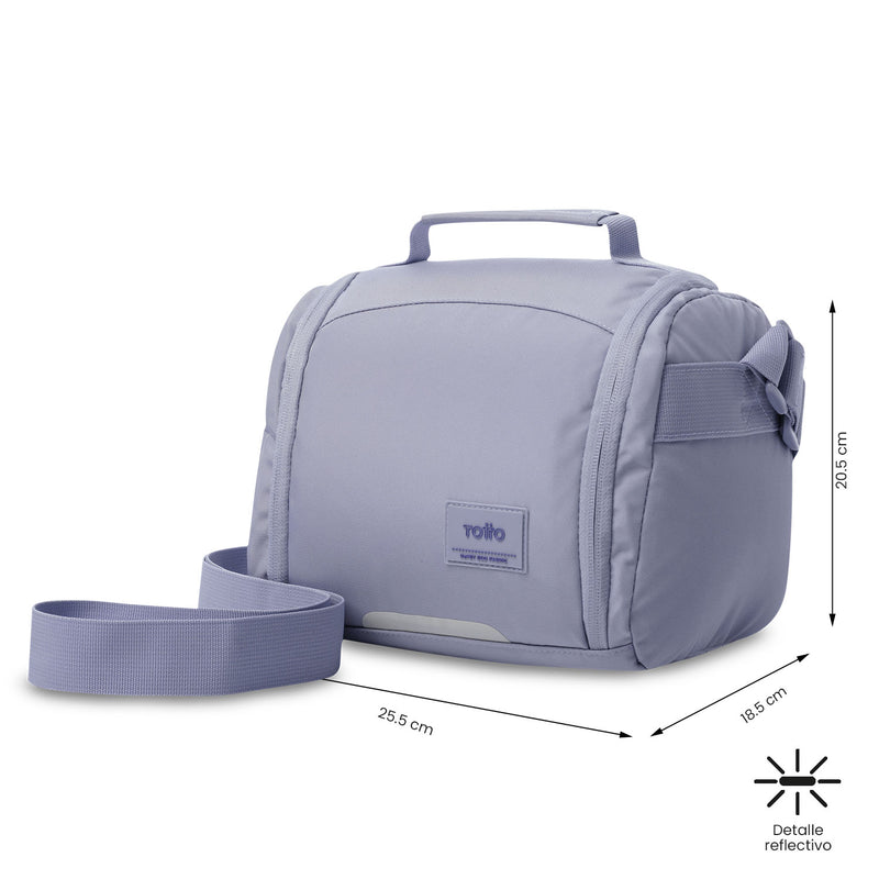 Lonchera Térmica Grafito Color Morada