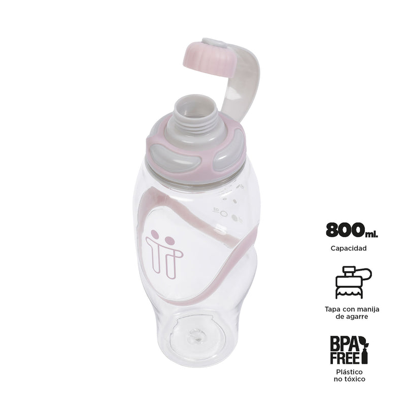 Botellón Plastico De 800 Ml Dexter. - Color: Morado