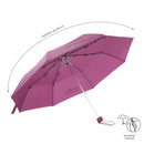 Paraguas Mediano Sombri con Filtro UV Rosada