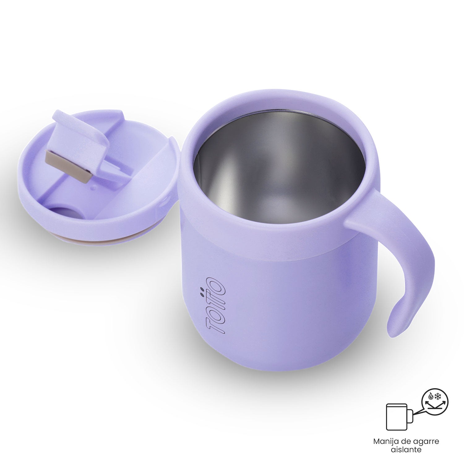 Botellón Térmico Cool 350 ml Color Morado