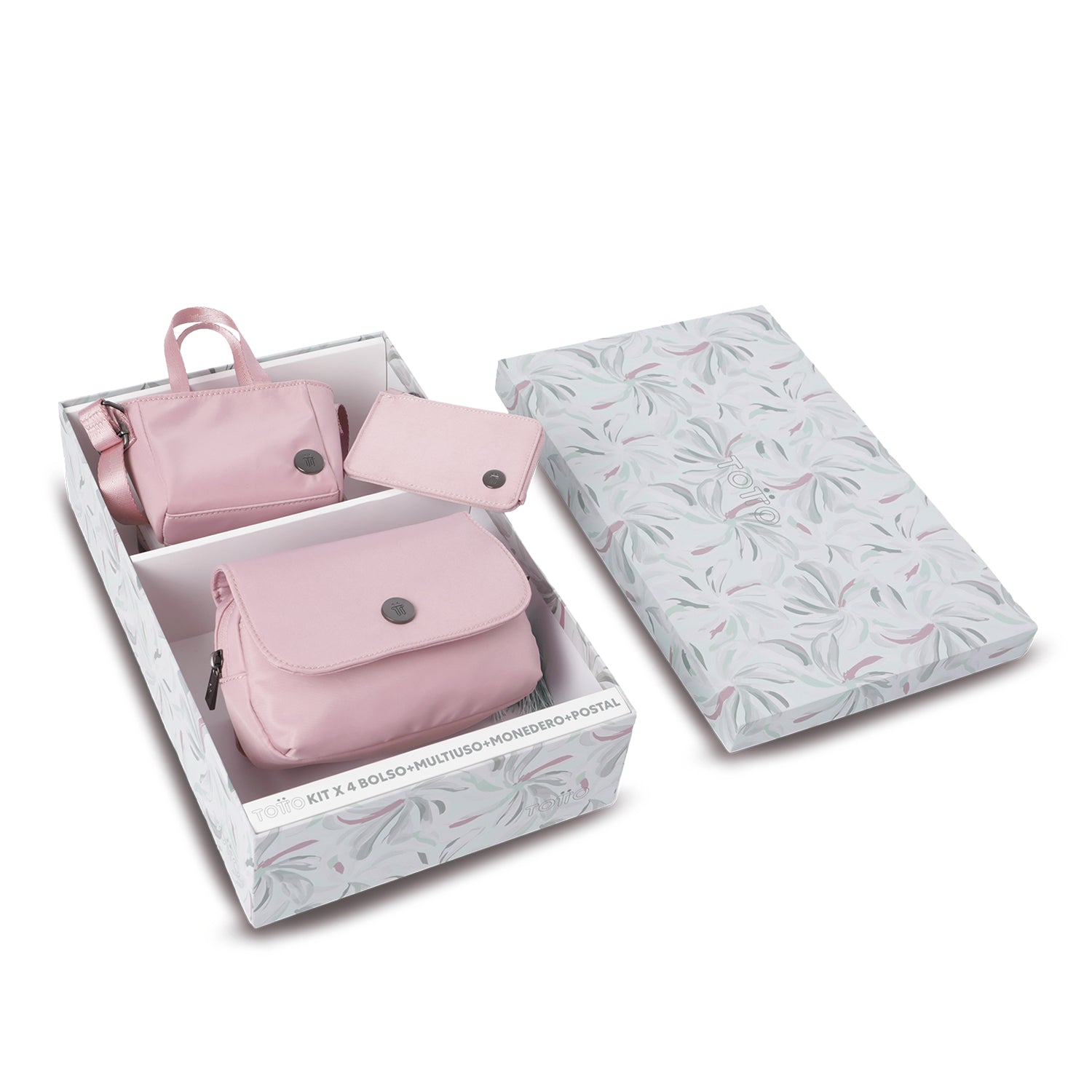 Kit de regalo Corneana 2 Riñonera+Cosmetiquera+Monedero+Postal
