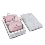 Kit de regalo Corneana 2 Riñonera+Cosmetiquera+Monedero+Postal