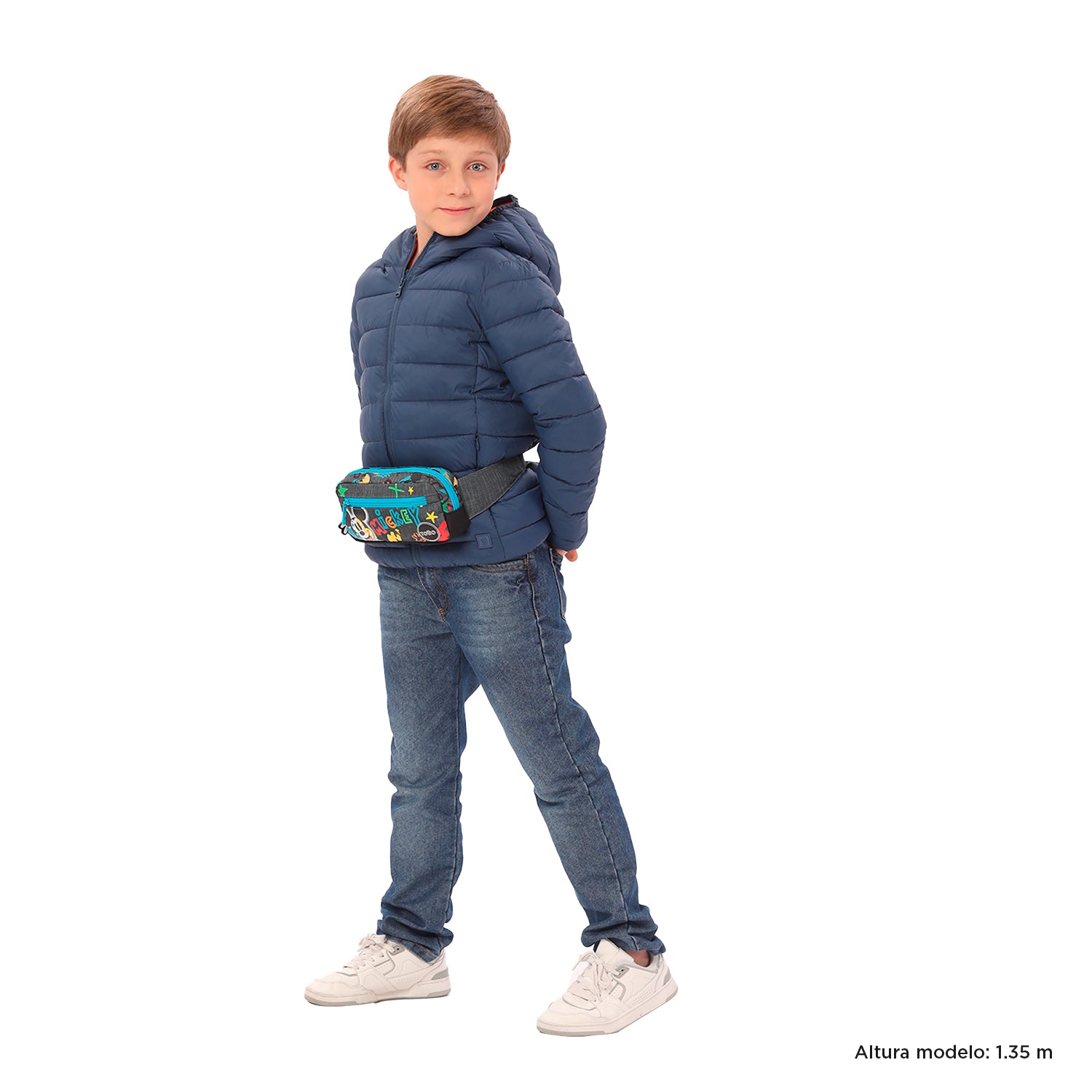 Canguro Para Niño Mickey - Color: Gris