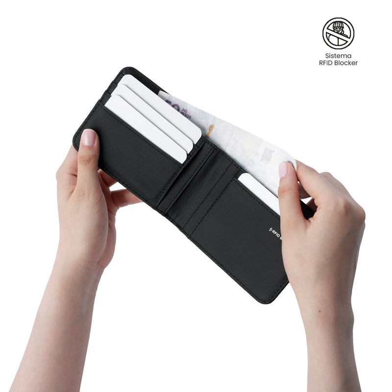 Billetera para Hombre Star Wars Dark Side con RFID Blocker Negro