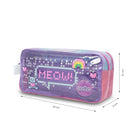 Cartuchera Escolar Grande para Niña 2 Cuerpos Andy Cat Morada