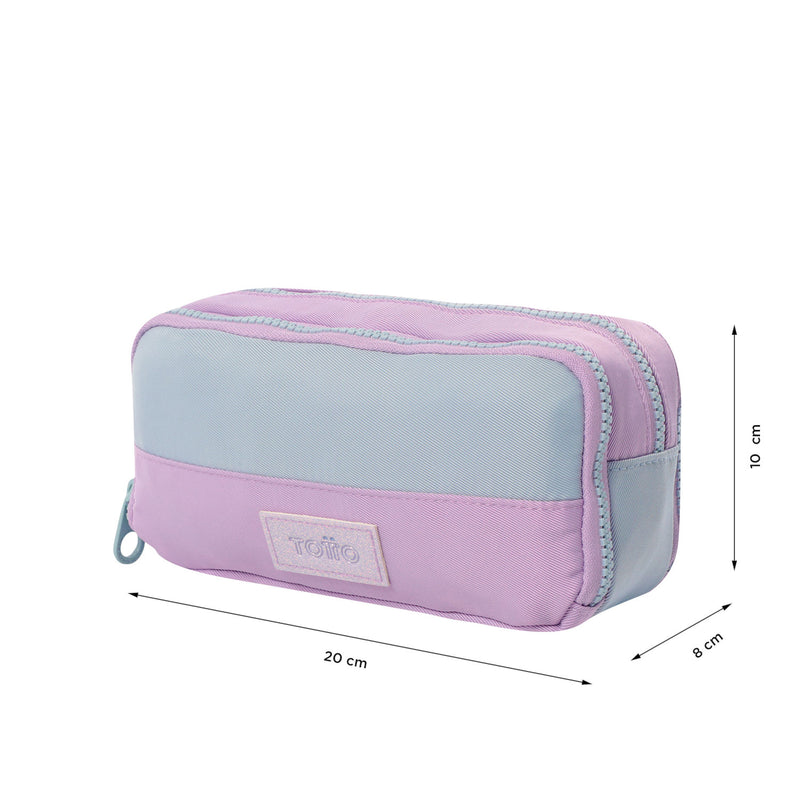 Cartuchera escolar para Niña Cluw Morada