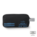 Cartuchera Escolar Grande para Niño 2 Cuerpos Hanzo Negra