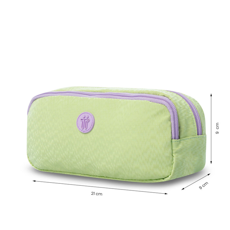 Cartuchera Escolar Mediana para Niña Green Verde