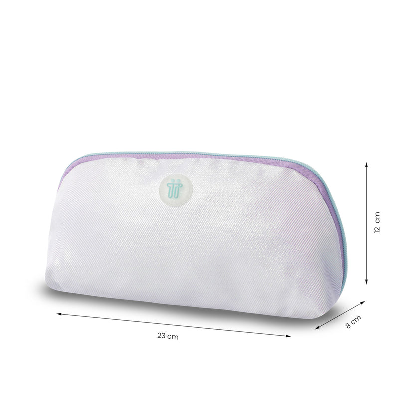 Cartuchera Escolar Mediana para Niña Magic Sky Blanca