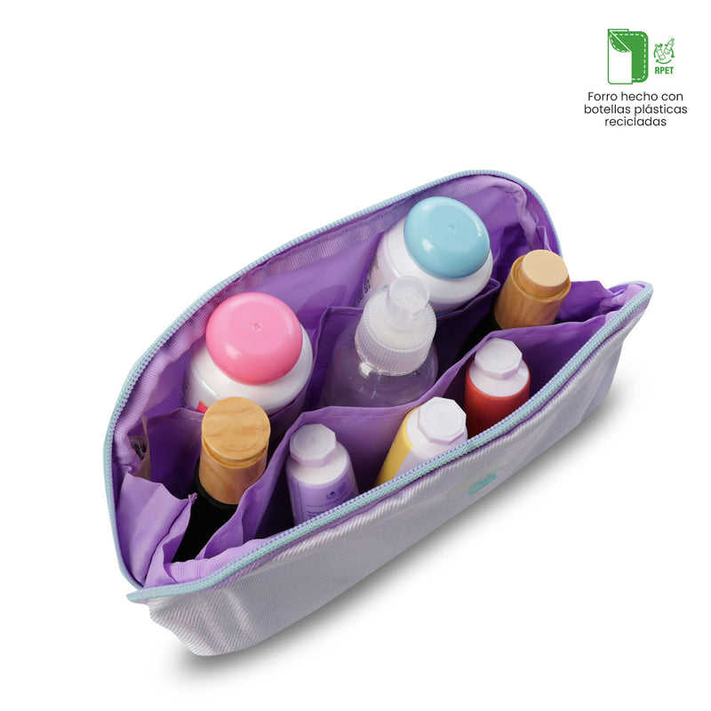 Cartuchera Escolar Mediana para Niña Magic Sky Blanca