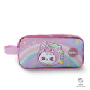 Cartuchera Escolar Grande para Niña 2 Cuerpos Magic Spark Rosada