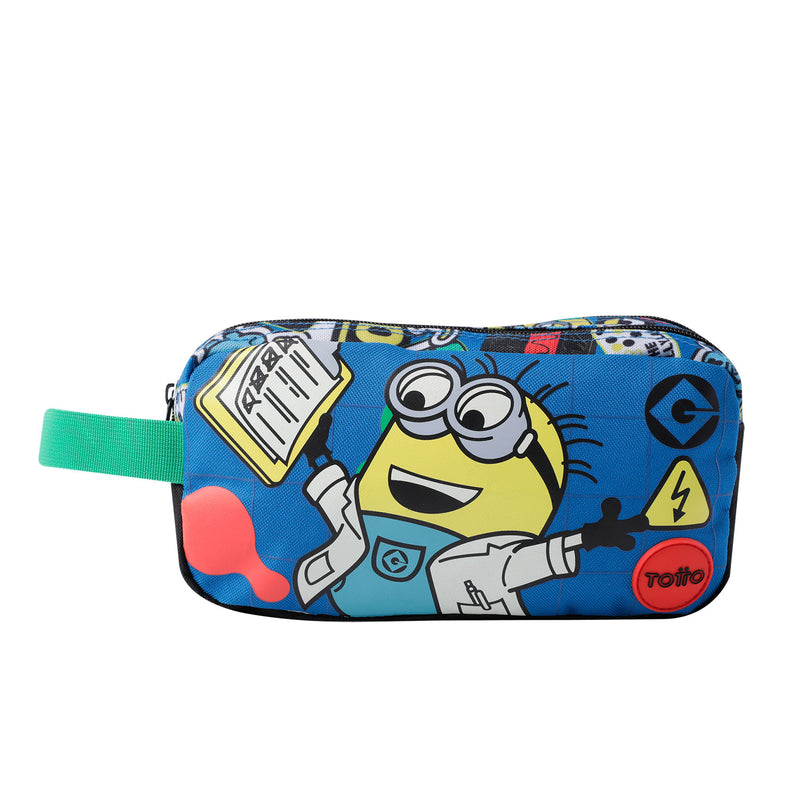 Cartuchera para Niño Minions Chemical Azul