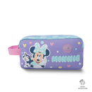 Cartuchera Escolar Grande para Niña 2 Cuerpos Minnie Morada