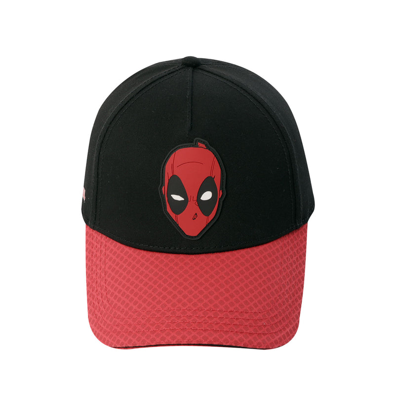 Gorra Trucker para Hombre Dead Pool Negra