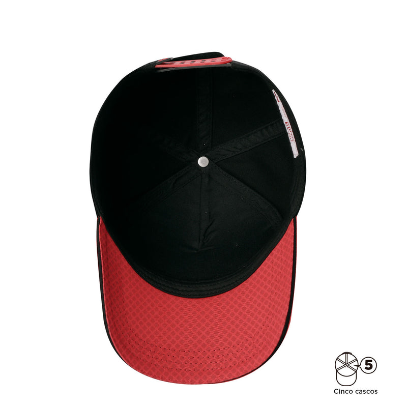 Gorra Trucker para Hombre Dead Pool Negra