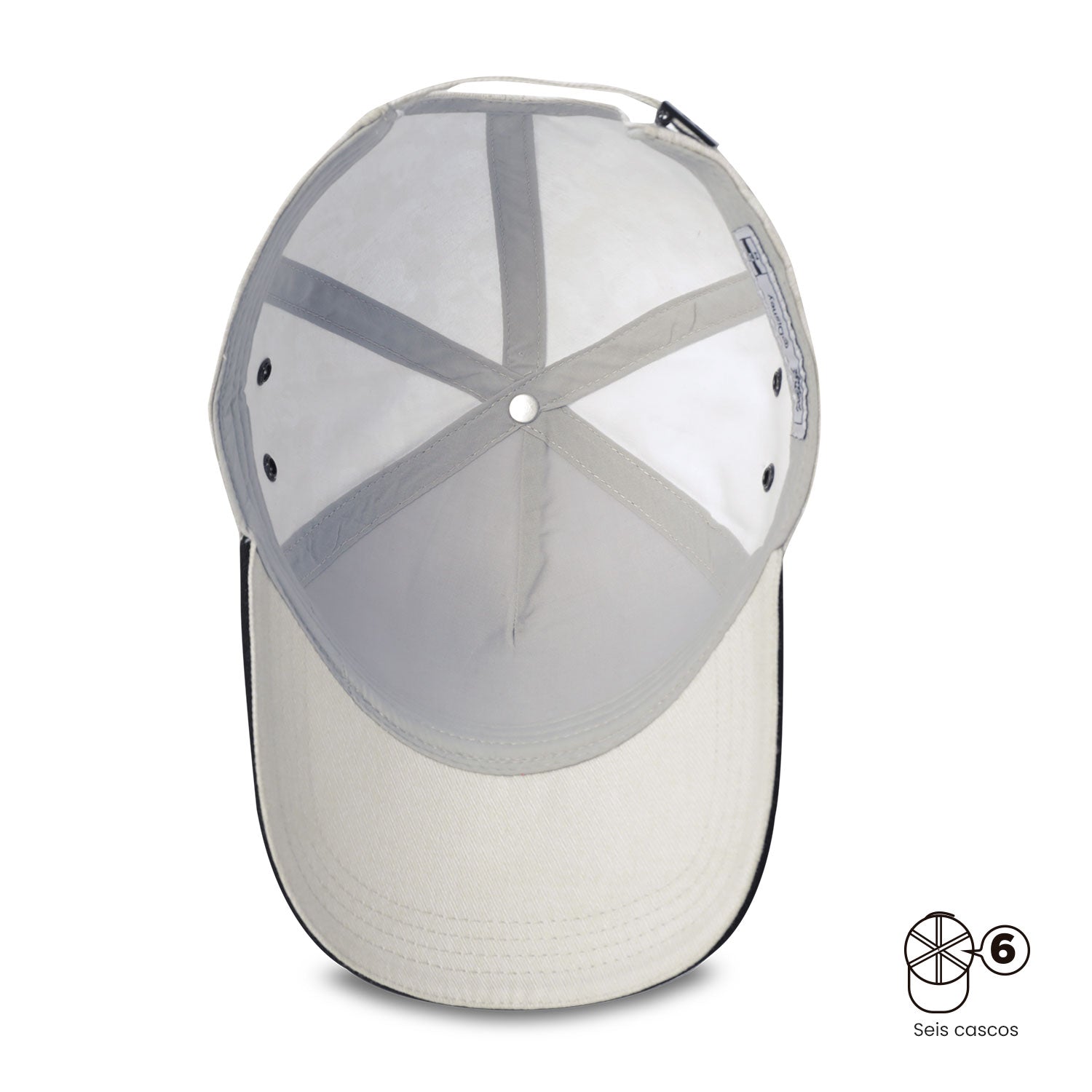 Gorra Beisbolera Mickey White color Blanco