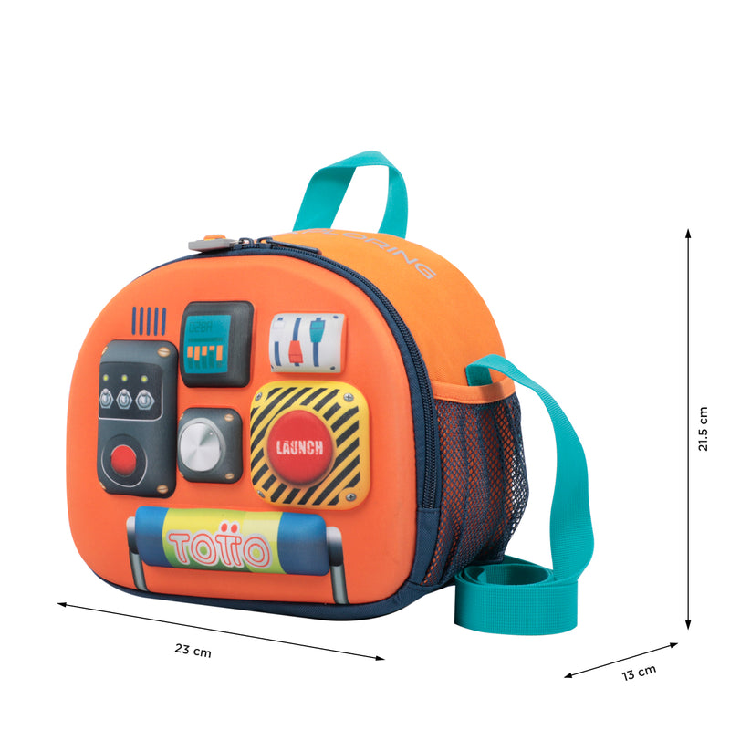 Lonchera Cohety para niño - Color: Naranja