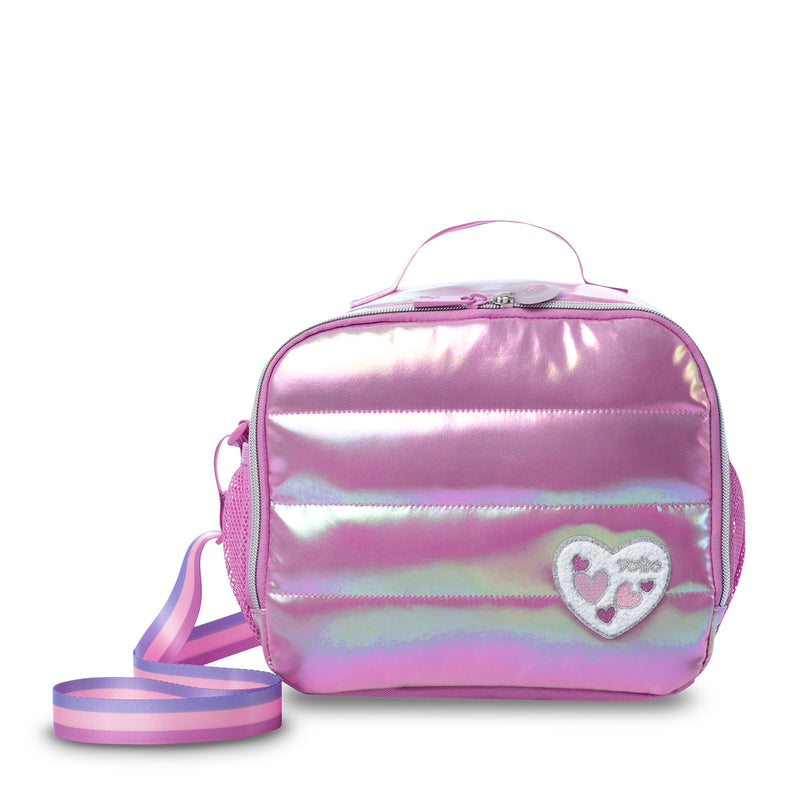 Lonchera Térmica para Niña Glowy Grande Morada