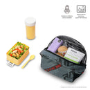 Lonchera Térmica para Niño Grand Prix Mediano Gris