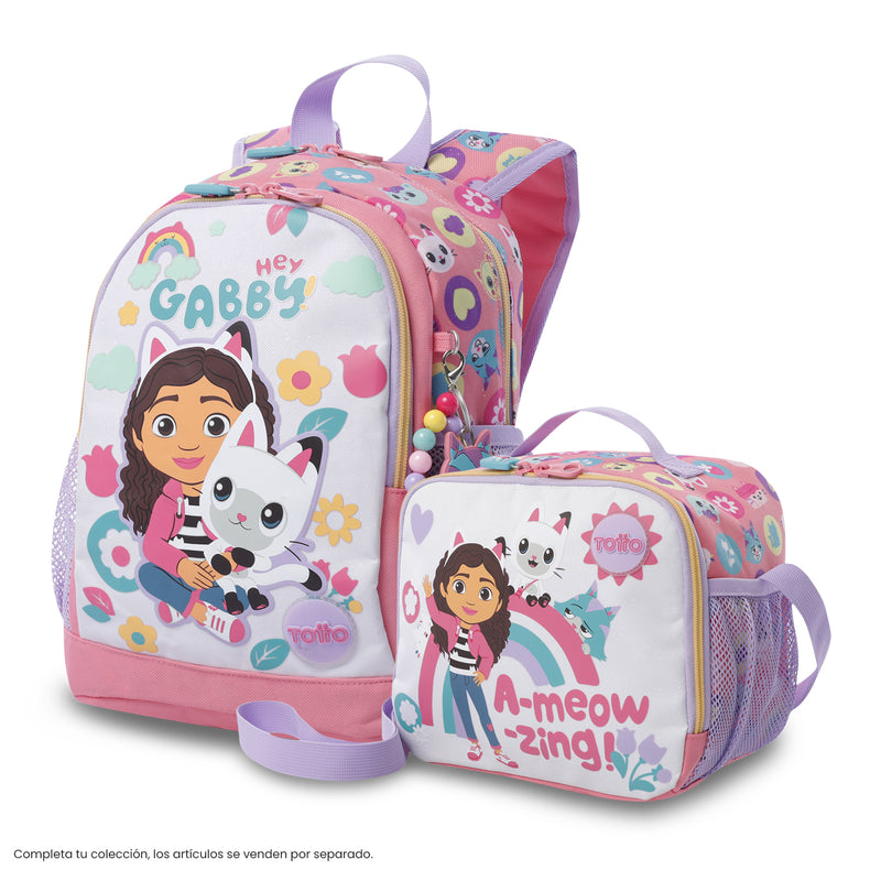 Lonchera Térmica para Niña Hey Gabby Grande Rosada