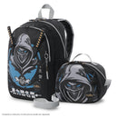 Lonchera Térmica para Niño Hanzo Mediano Negra