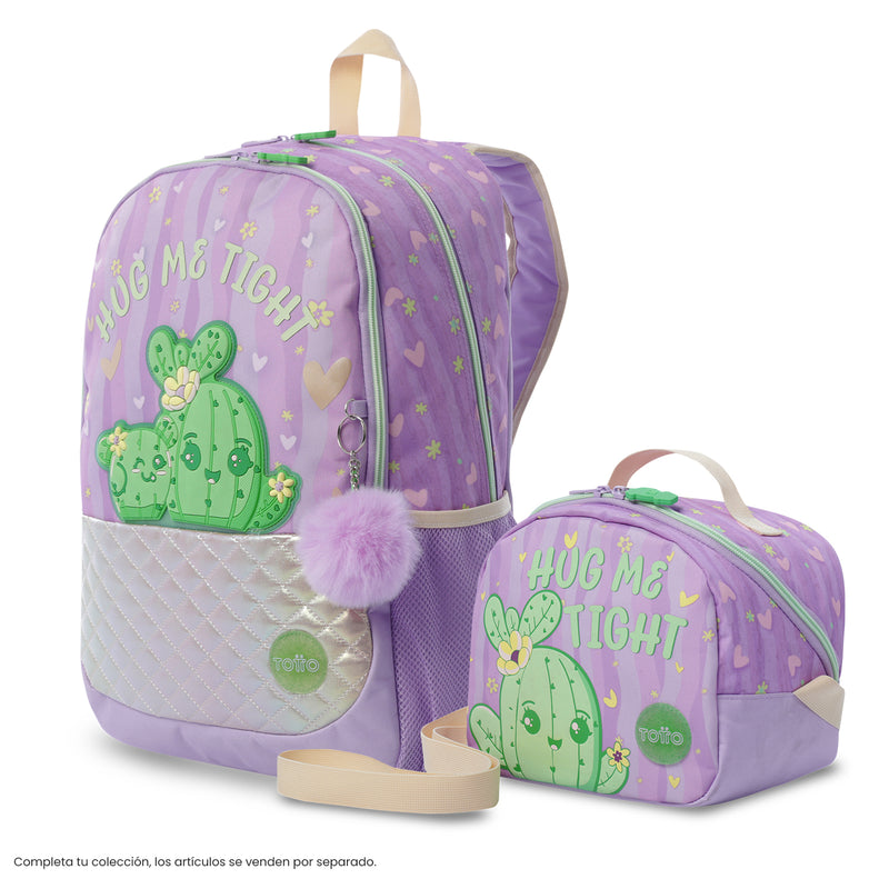 Lonchera Térmica para Niña Kacty Mediano Morada