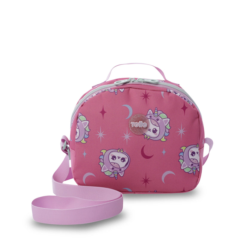 Lonchera Térmica para Niña Magic Spark Mediano Rosada