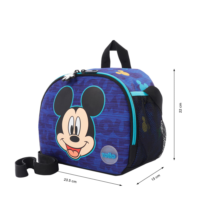 Lonchera con Aislamiento Térmico Mickey  Azul