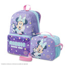 Lonchera Térmica para Niña Minnie Grande Morada