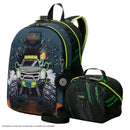 Lonchera Térmica para Niño Monster Race Mediana Negra