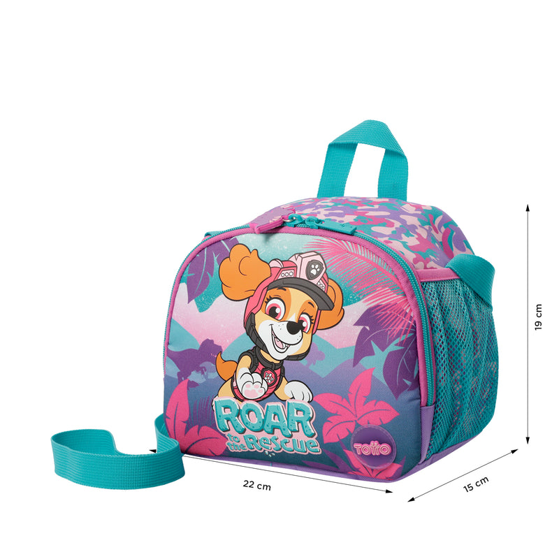 Lonchera Térmica para Niña Paw Patrol Mediana Morada