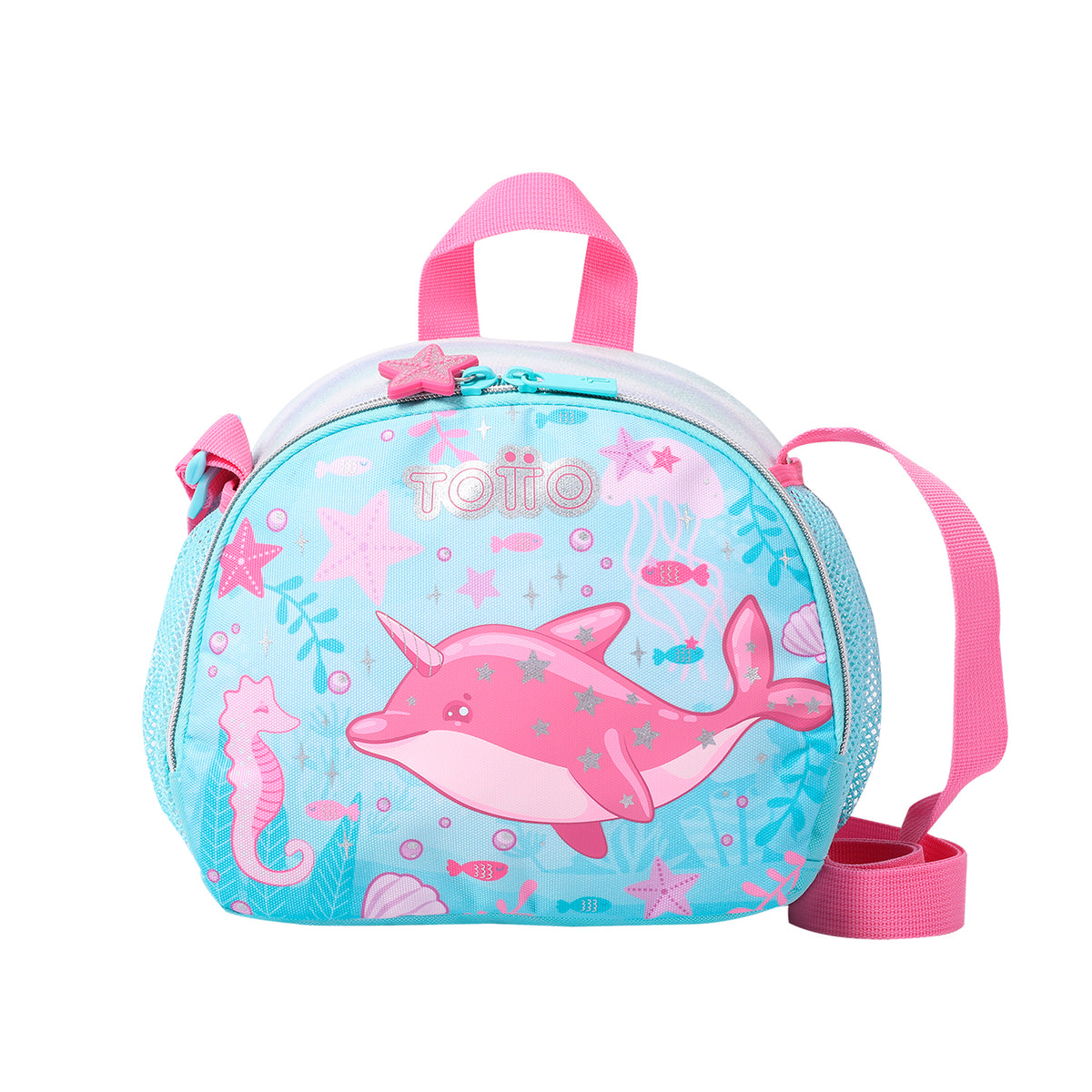 Lonchera Pink Ocean para niña - Color: Estampado