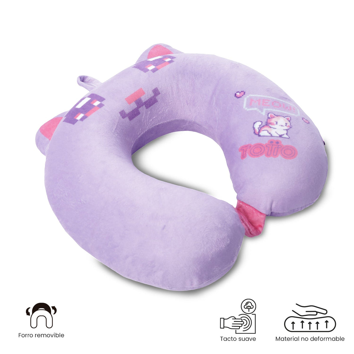 Almohada De Cuello Para Niña Andy Cat
