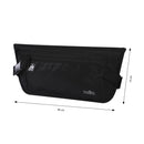 Canguro de viaje Security con RFID Blocker Negro