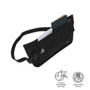 Canguro de viaje Security con RFID Blocker Negro