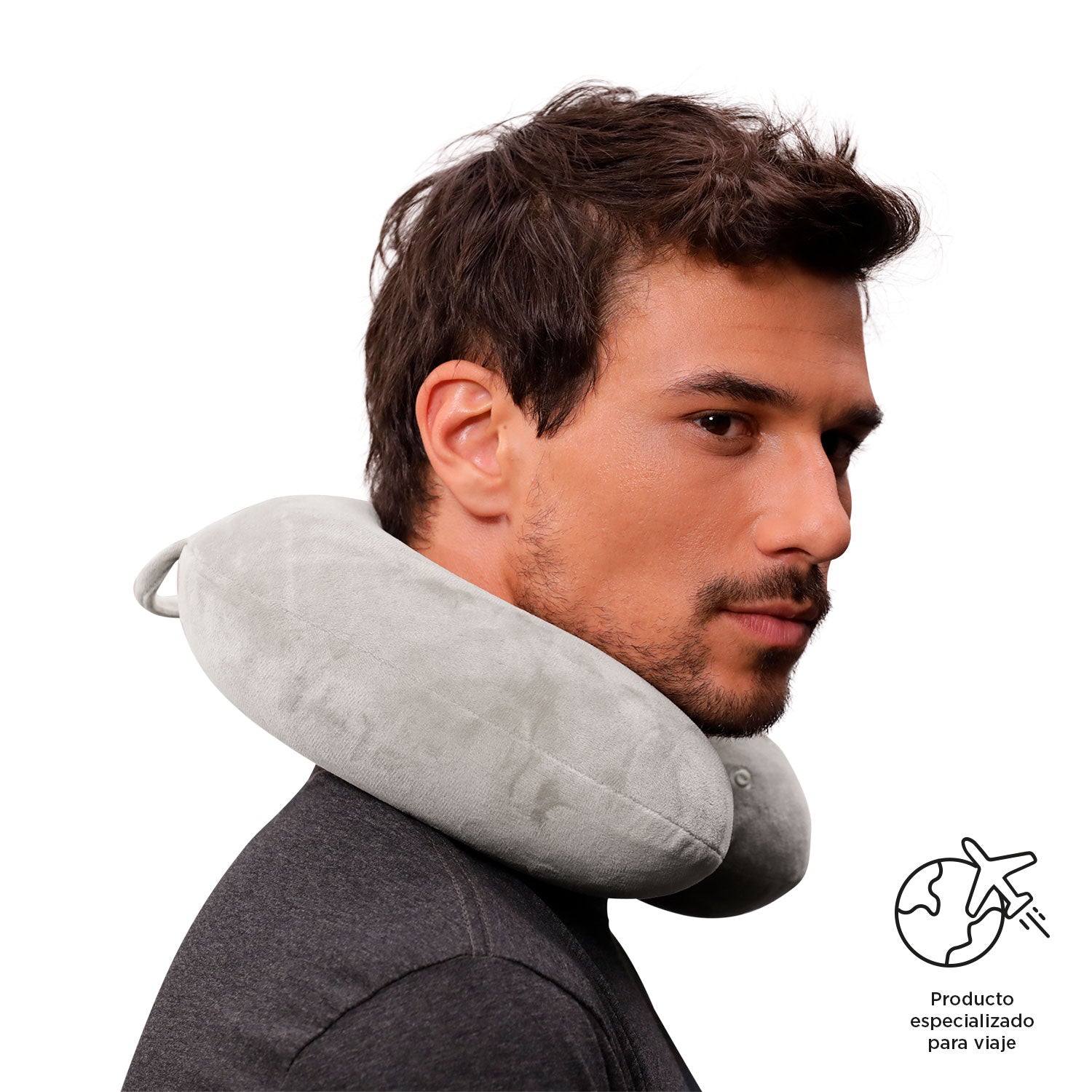 Almohada para cuello Memory Foam Jet Pillow Terreo