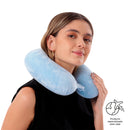 Almohada de viaje Memory Foam Jet Pillow Azul
