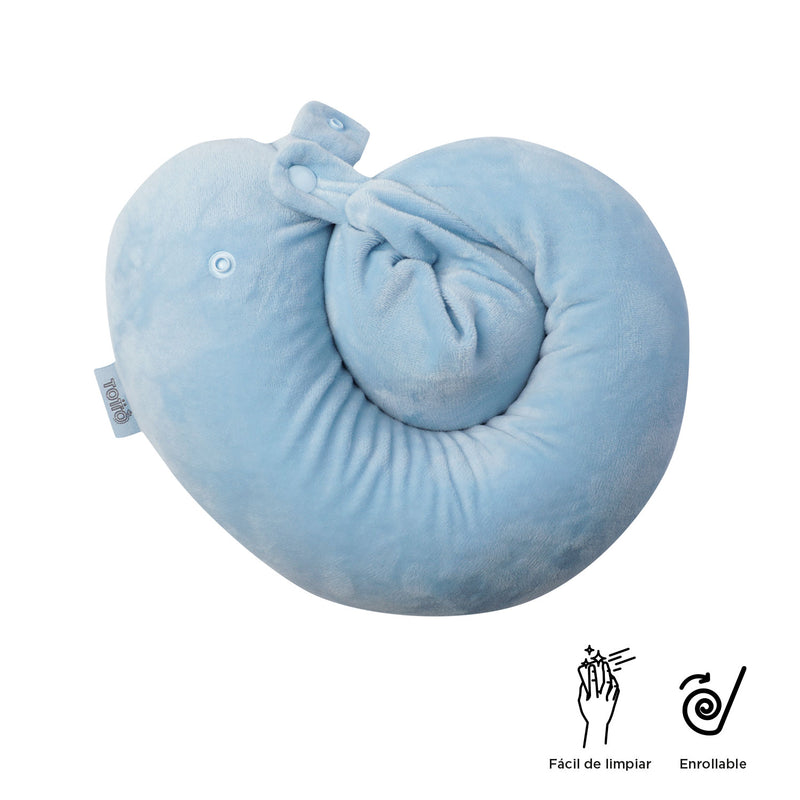 Almohada de viaje Memory Foam Jet Pillow Azul