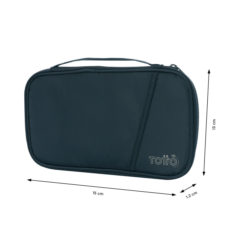 Porta documentos para viaje Complyt Azul