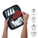 Porta documentos para viaje Complyt Azul
