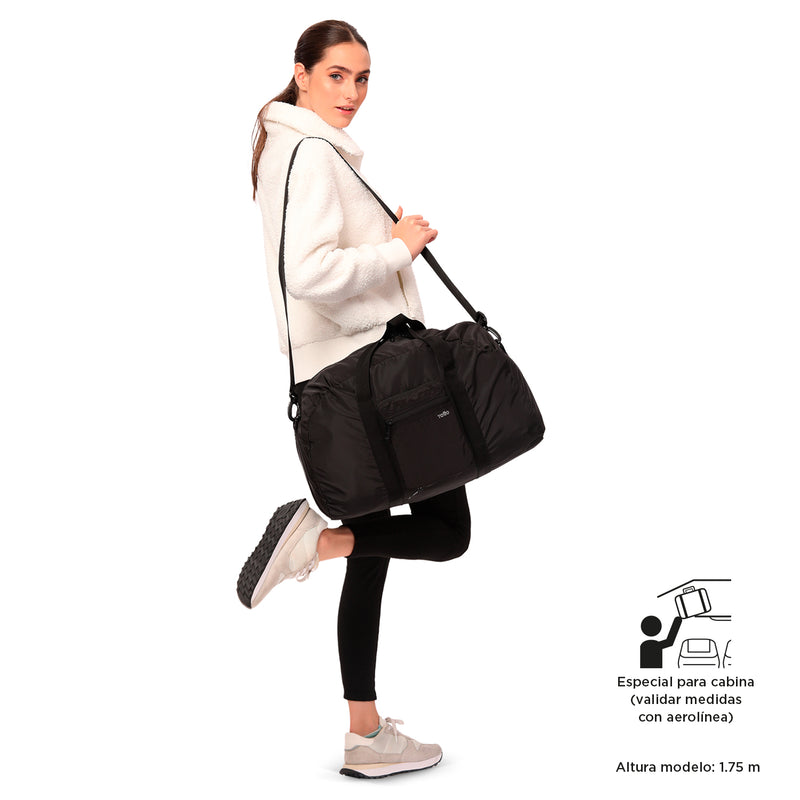 Bolso de Viaje Branel Plegable Grande Negro